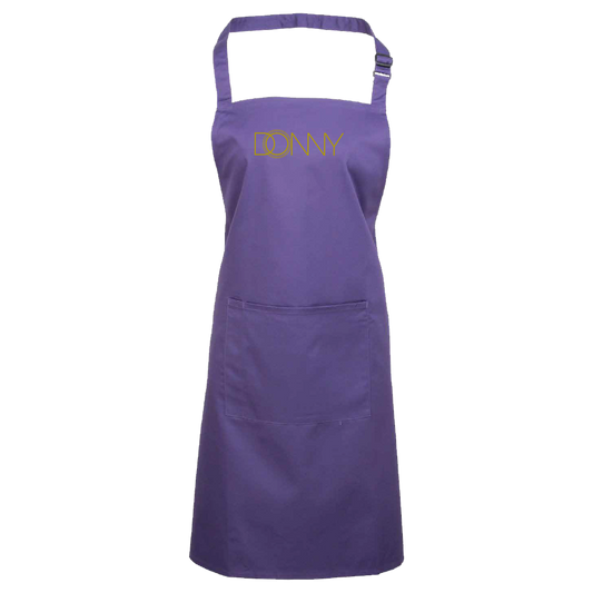 Purple Collection - Embroidered Apron