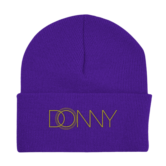 Purple Collection - Embroidered Beanie