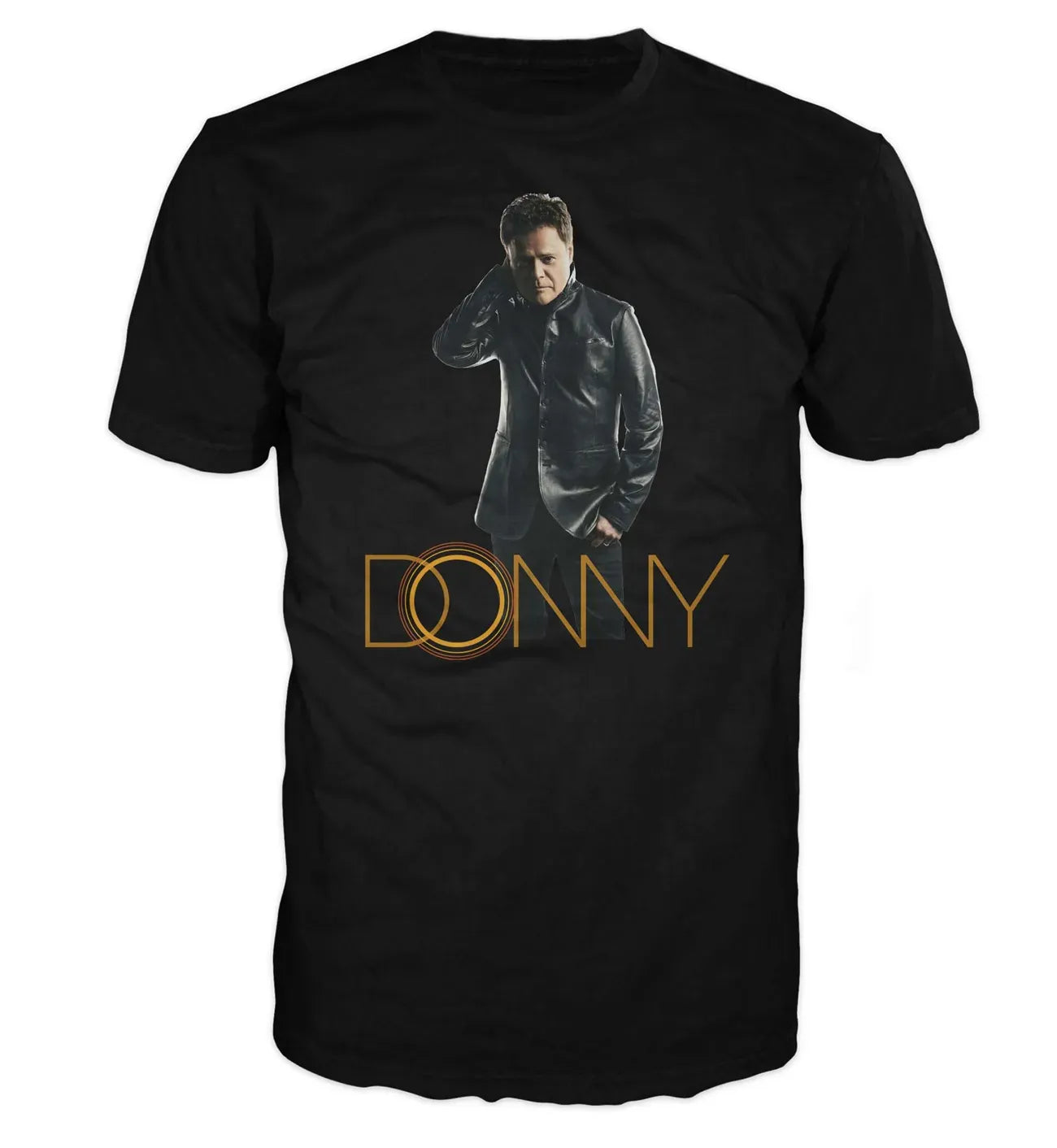 Black 'Leather Jacket' T-Shirt