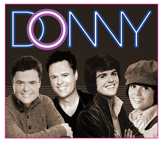 Four Faces of Donny Fridge Magnet